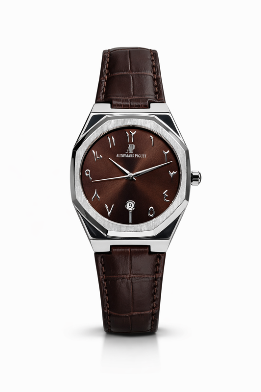 AP Style Premium Leather Strap Watch