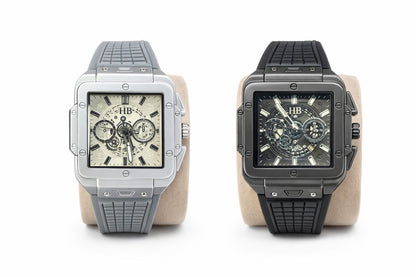 H B Squre dial Watch