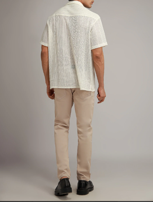 Cuban Collar Knitted Shirt - Image 3