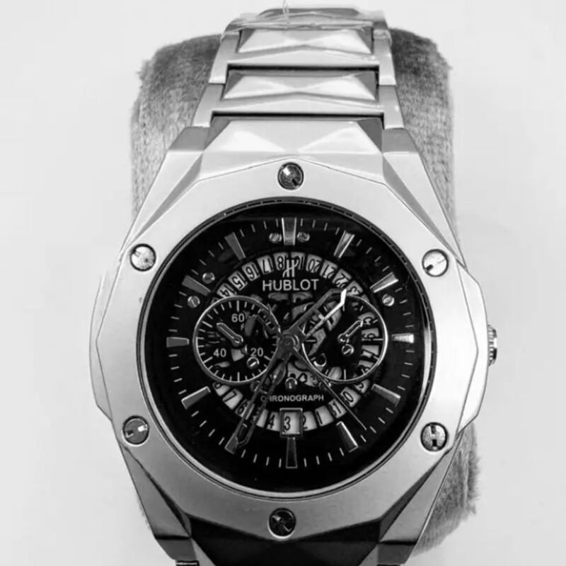 Hublot-Inspired Luxury Chronograph Watch